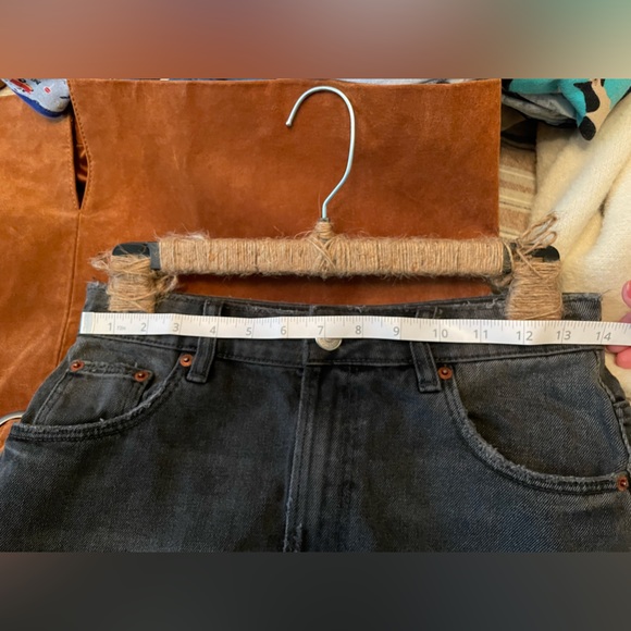 3 for $30 🦋 Like New Black Denim Skirt ZARA Small - 100% cotton - Hi Waisted - Picture 12 of 14